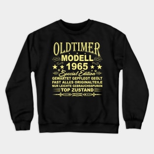 OLDTIMER MODELL BAUJAHR 1965 Crewneck Sweatshirt